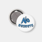 Aimant Aucun regret (Recto/Verso)