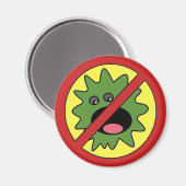 Aimant Aucun signe de monstres (Recto/Verso)