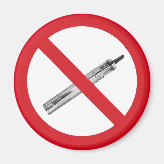 Aimant Aucun signe d'éciges (Devant)