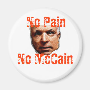 Aimant Aucune douleur, aucun McCain