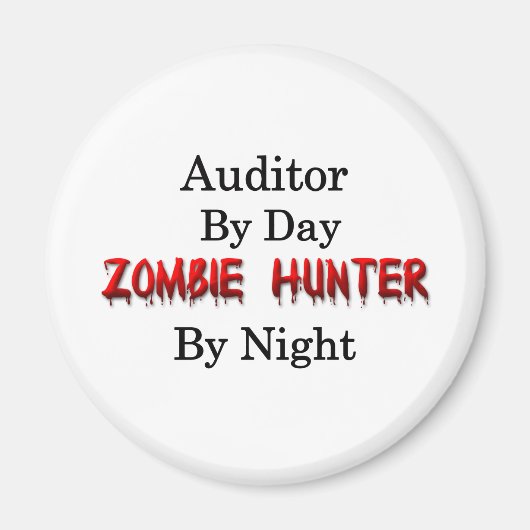 Aimant Auditeur/Zombie Hunter (Devant)