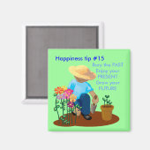 Aimant Augmentez votre avenir (Recto/Verso)