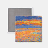 Aimant Auguste Renoir "Coucher de soleil" (Recto/Verso)