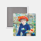 Aimant Auguste Renoir - Deux Soeurs (Recto/Verso)