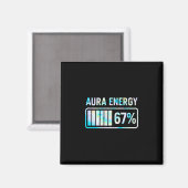 Aimant Aura Energy 67 67 Six Sept Mèmes (Recto/Verso)