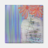 Aimant Aurora Borealis Bouquet Art original (Devant)