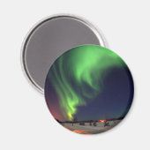 Aimant aurores boréales au lac Bear (Recto/Verso)