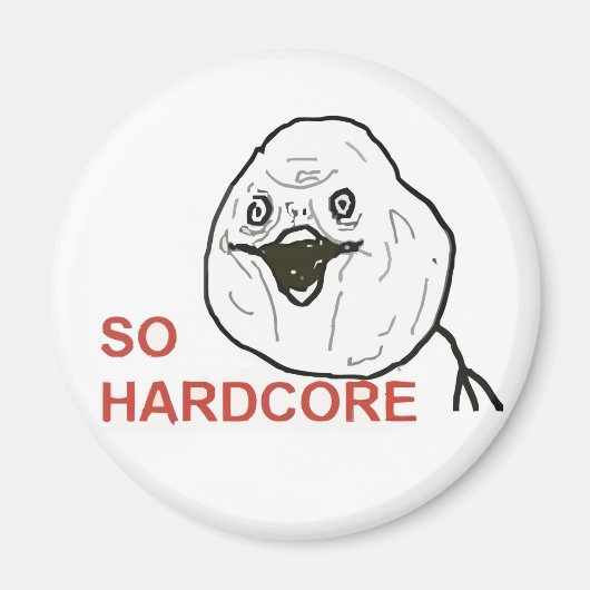 Aimant Aussi hardcore (Devant)