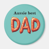 Aimant Aussie Best Dad  (Devant)