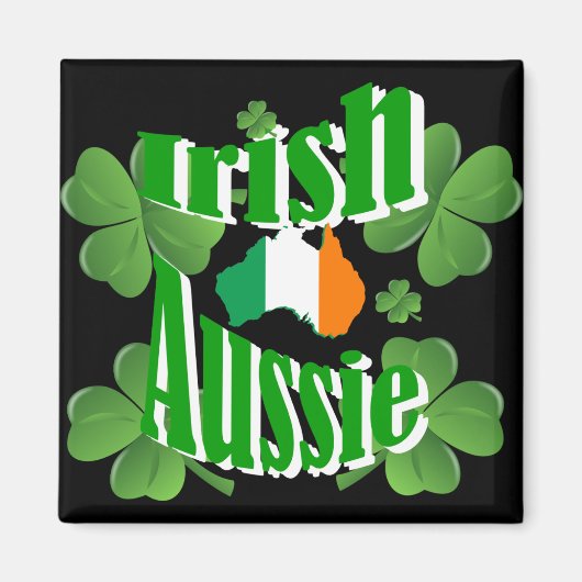 Aimant aussie irlandaise (Devant)