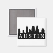 Aimant Austin Skyline (Recto/Verso)