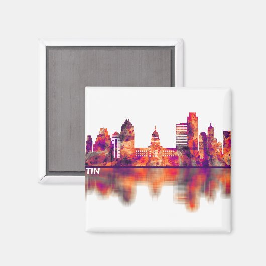 Aimant Austin Texas (Recto/Verso)