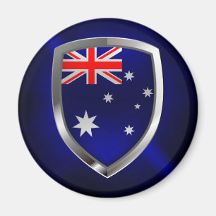 Aimant Australia Mettalic Emblem