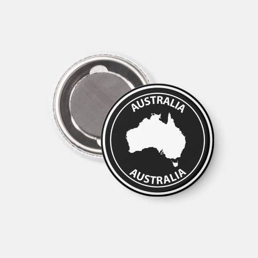 Aimant Australie (Recto/Verso)