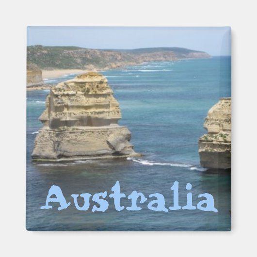 Aimant Australie cool magnétique design (Devant)