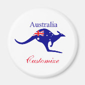 Aimant Australie Drapeau Kangaroo Thunder_Cove (Devant)