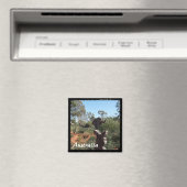 Aimant Australie - Kangaroo (aimant) (In Situ (Lave-vaisselle))