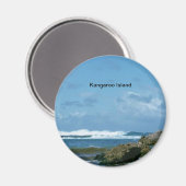 Aimant Australie : L'île de Kangaroo (Recto/Verso)