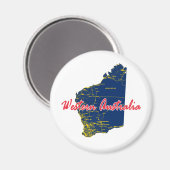 Aimant Australie occidentale (Recto/Verso)