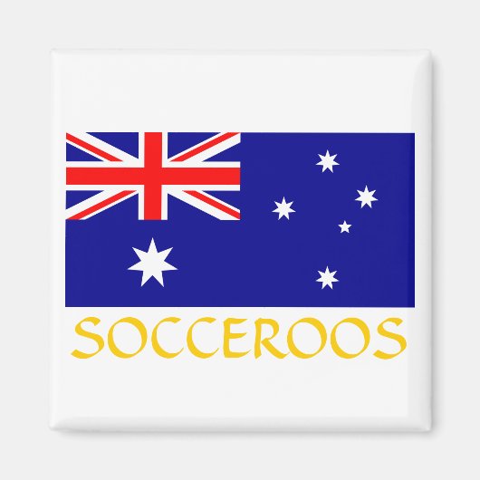 Aimant Australie "SOCCEROOS" (Devant)