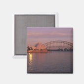 Aimant Australie, Sydney, Opéra de Sydney construit (Recto/Verso)