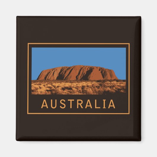 Aimant Australie Uluru (Devant)