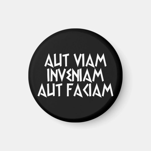 Aimant aut viam inveniam aut faciam (Devant)