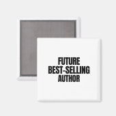 Aimant Auteur de best-seller futur (Recto/Verso)