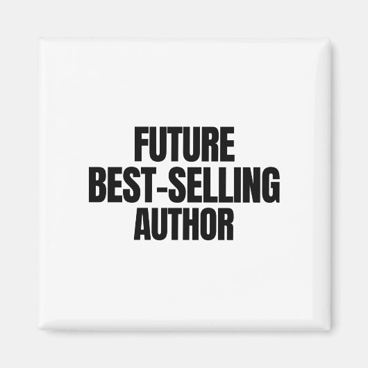 Aimant Auteur de best-seller futur (Devant)