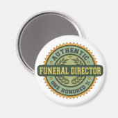 Aimant Authentic Funeral Director (Recto/Verso)