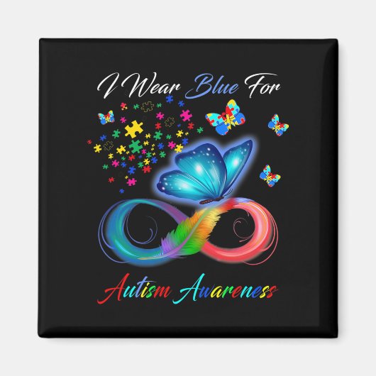 Aimant Autism Aware (Devant)