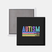 Aimant Autisme Accepter Comprendre Adapter Défendre Éduca (Recto/Verso)