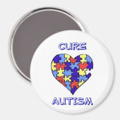 Aimant Autisme "guéri" (Recto/Verso)
