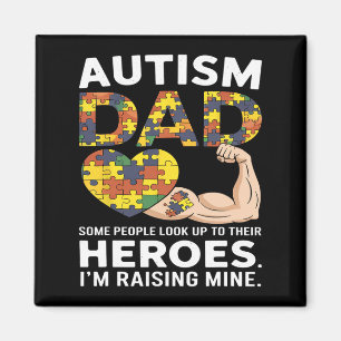 Aimant Autisme Papa Certaines Personnes Regardent Leurs H