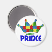 Aimant Autistique Prince 1 AUTISME (Recto/Verso)