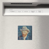Aimant Auto portrait de Van Gogh (In Situ (Lave-vaisselle))