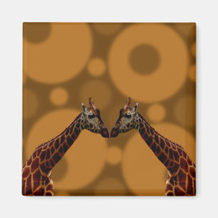 Aimant Auto-réflexion Giraffe,