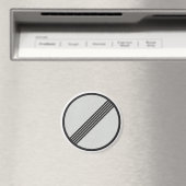 Aimant Autobahn allemand Pas de limitation de vitesse Aim (In Situ (Lave-vaisselle))