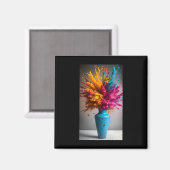 Aimant Autocollant Color Burst (Recto/Verso)