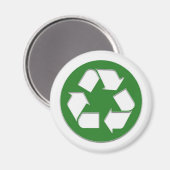 Aimant autocollant de recyclage (Recto/Verso)