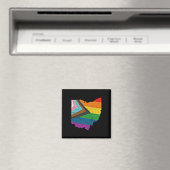 Aimant Autocollant Ohio Pride (In Situ (Lave-vaisselle))
