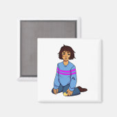 Aimant Autocollant W Frisk (Recto/Verso)