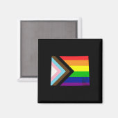 Aimant Autocollant Wyoming Pride (Recto/Verso)