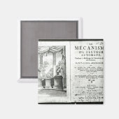 Aimant Automatons, illustration du frontispece (Recto/Verso)