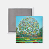 Aimant Automne Bow Tree (Recto/Verso)