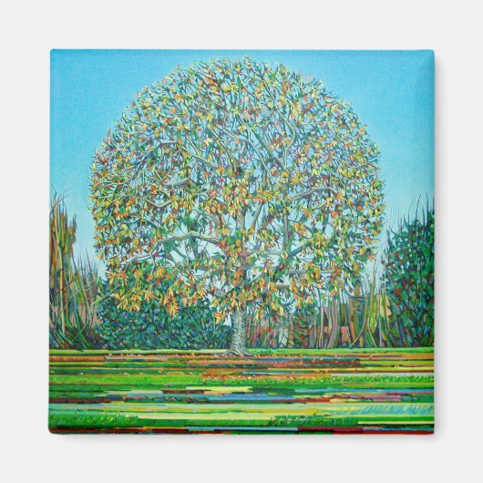 Aimant Automne Bow Tree (Devant)