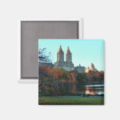 Aimant Automne : Central Park Lake, San Remo (Recto/Verso)