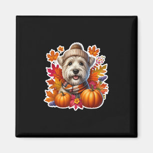 Aimant Automne Glen Of Imaal Terrier Ter Propriétaire De