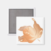 Aimant automne Graident feuille d'érable (Recto/Verso)