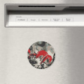 Aimant Automne rouge (In Situ (Lave-vaisselle))